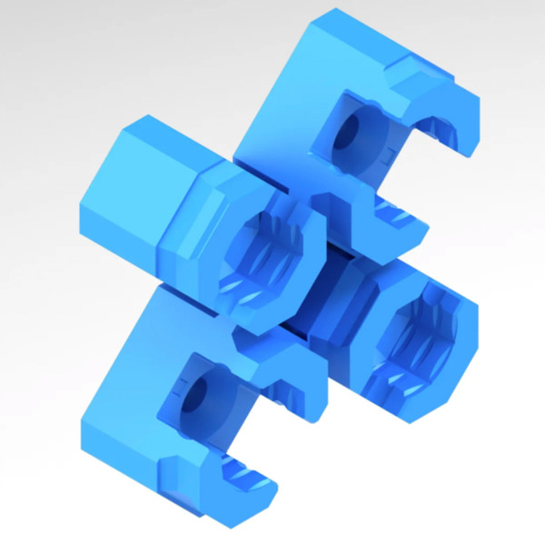 Multiboard 12.5 mm - Quad Offset Snaps (DS Part A)