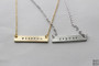 ID NECKLACE IN SILVER OR GOLD