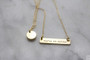 Name bar Necklace