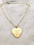 GOLD YOU'RE MY PERSON HEART NECKLACE