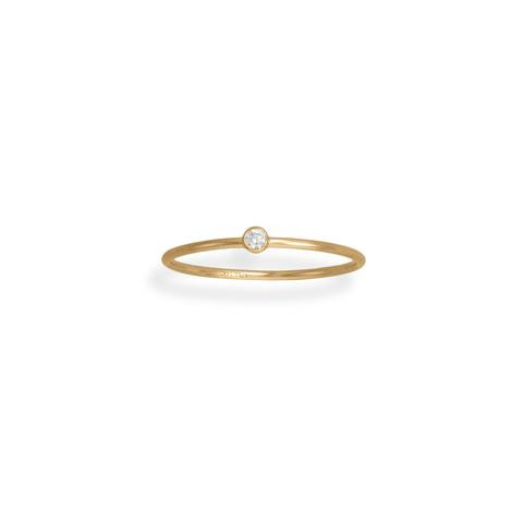 Gold Filled 2mm Band Ring