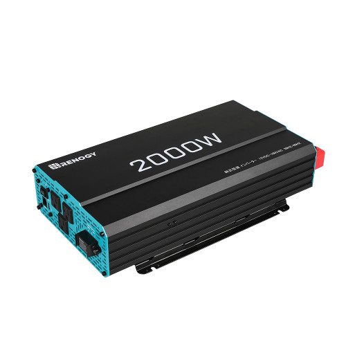 2000W 12V 純正弦波インバーター  DC-AC 50/60HZ切替可能  オフグリッド キャンピングカー モーターホーム用