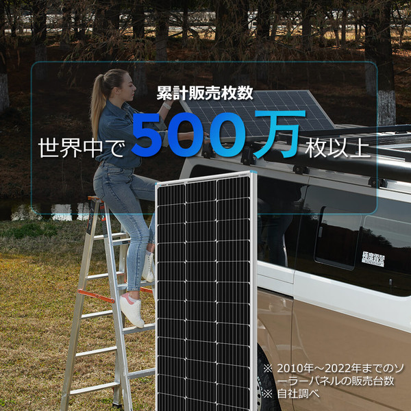 ソーラーパネル単結晶 100W【G3モデル】 