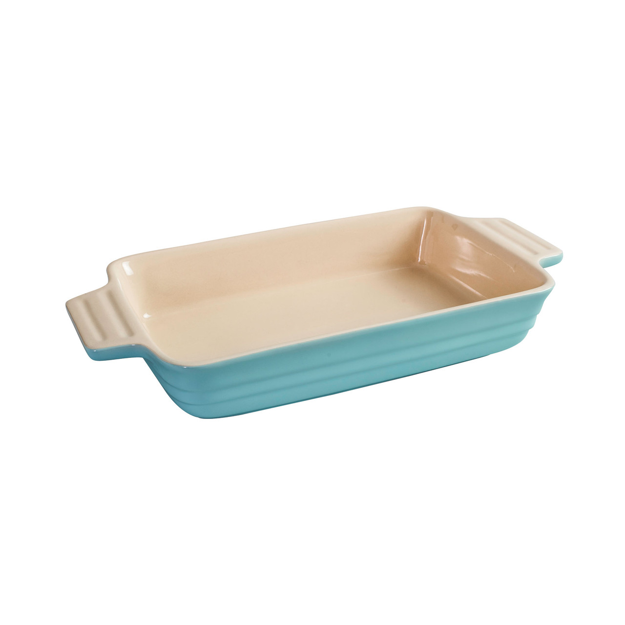 Large Rectangular Baker 32 x 24 x 6cm 3L Duck Egg Blue