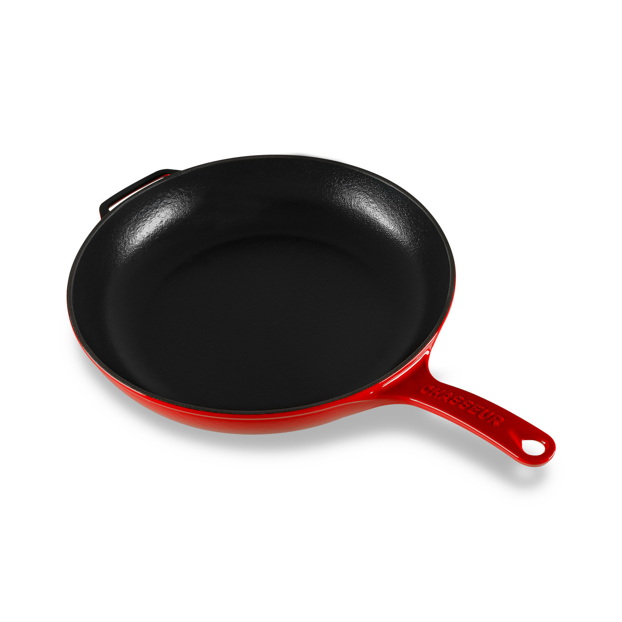 Fry Pan with Cast Handle 28cm Inferno Red Chasseur Australia