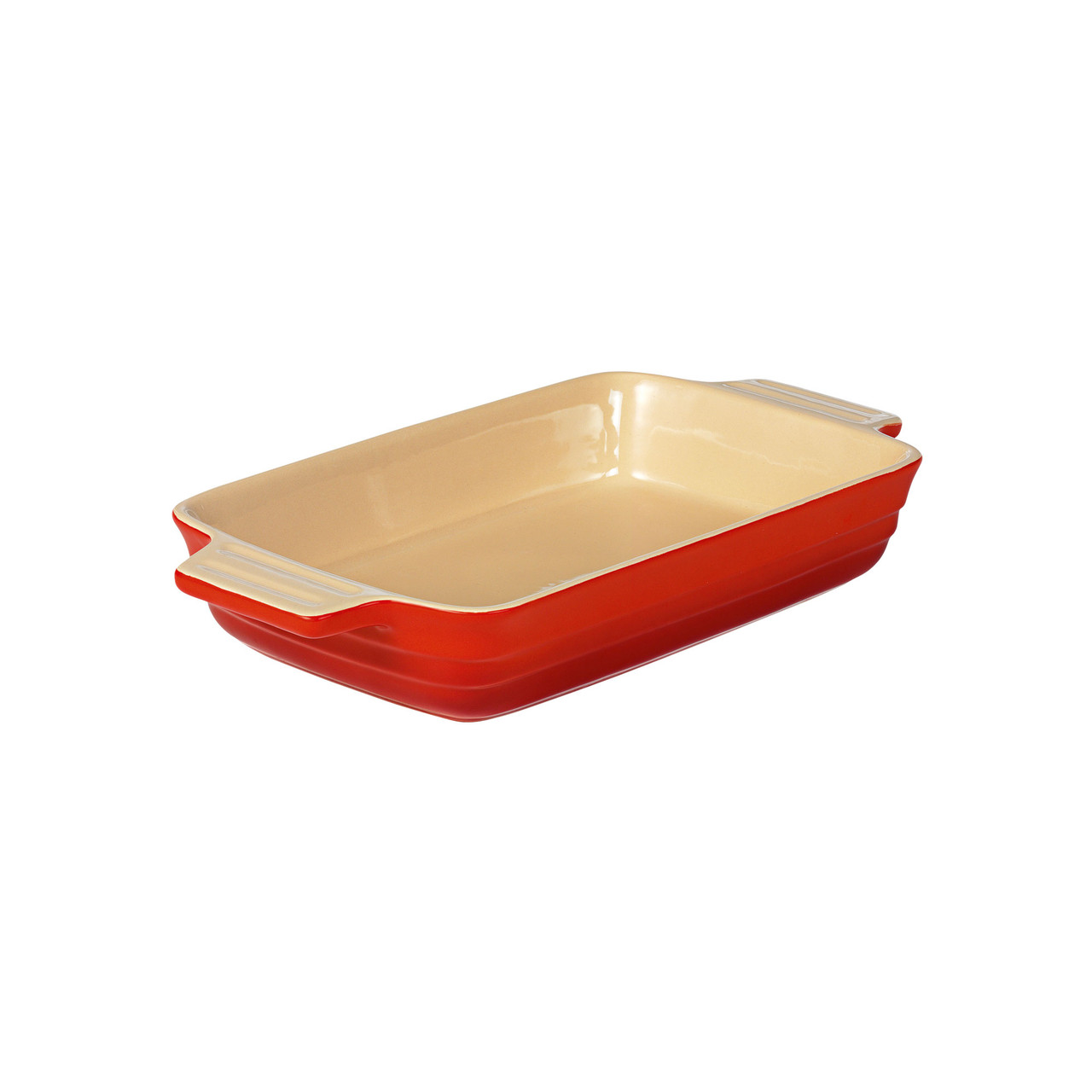 Medium Rectangular Baker 26 x 17 x 5cm 1.4L Red Chasseur Australia