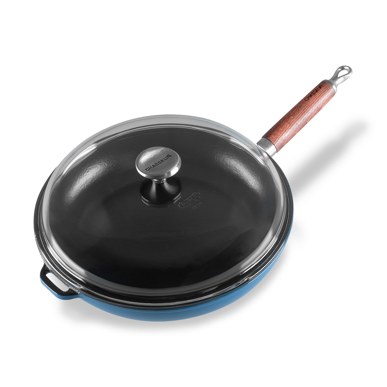 Saute Pan with Glass Lid Sky Blue