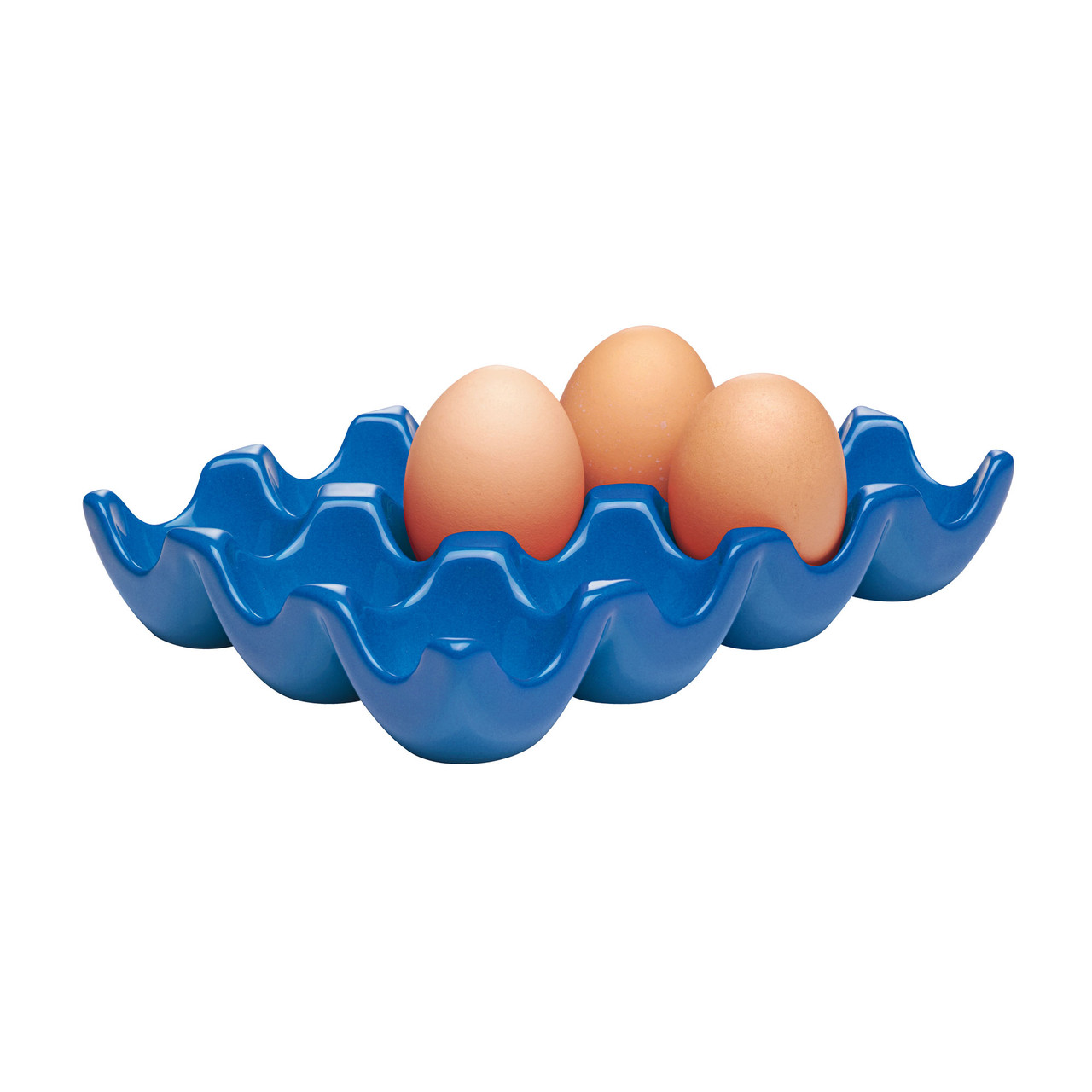 Egg Tray Dozen Blue