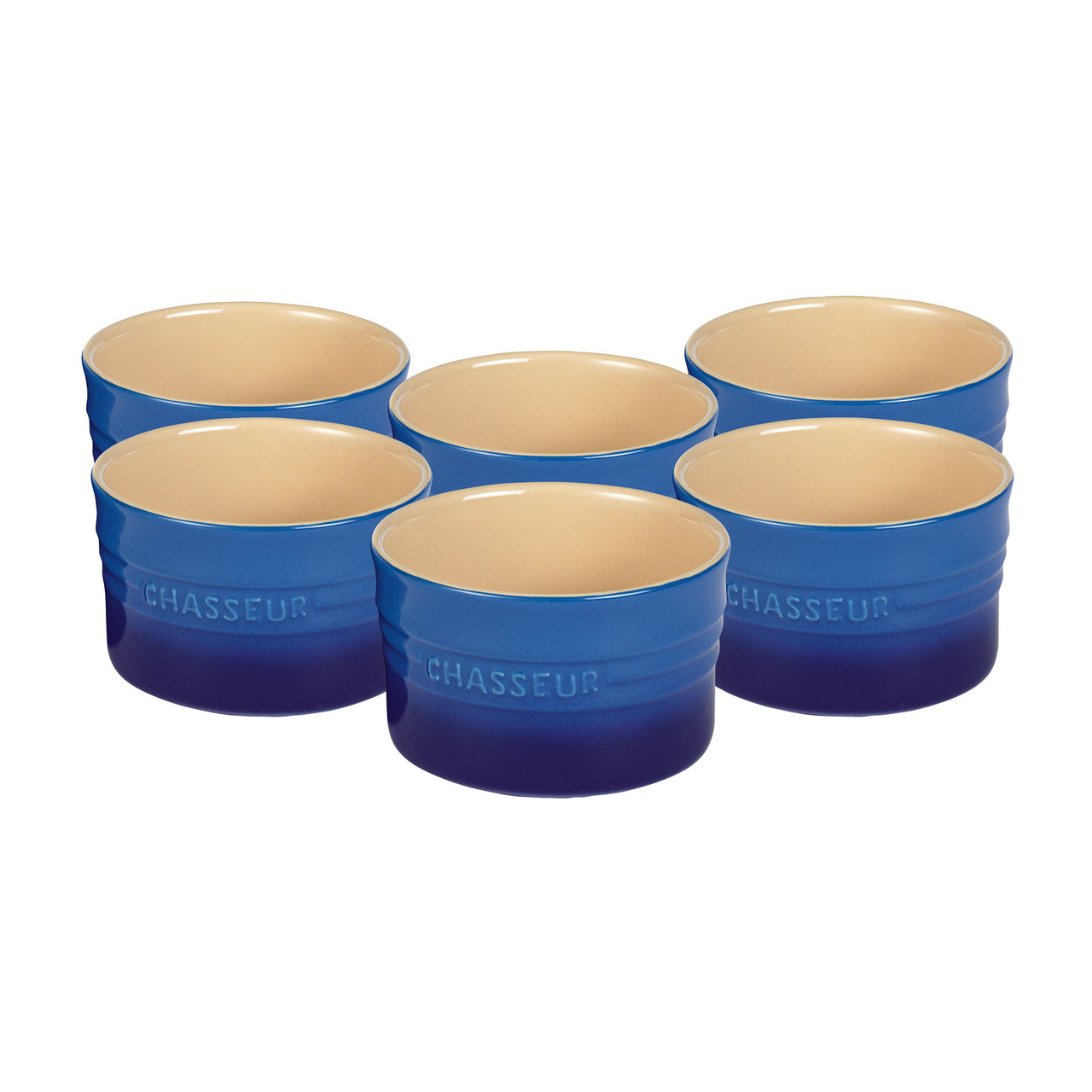 Ramekin Set of 6 Blue