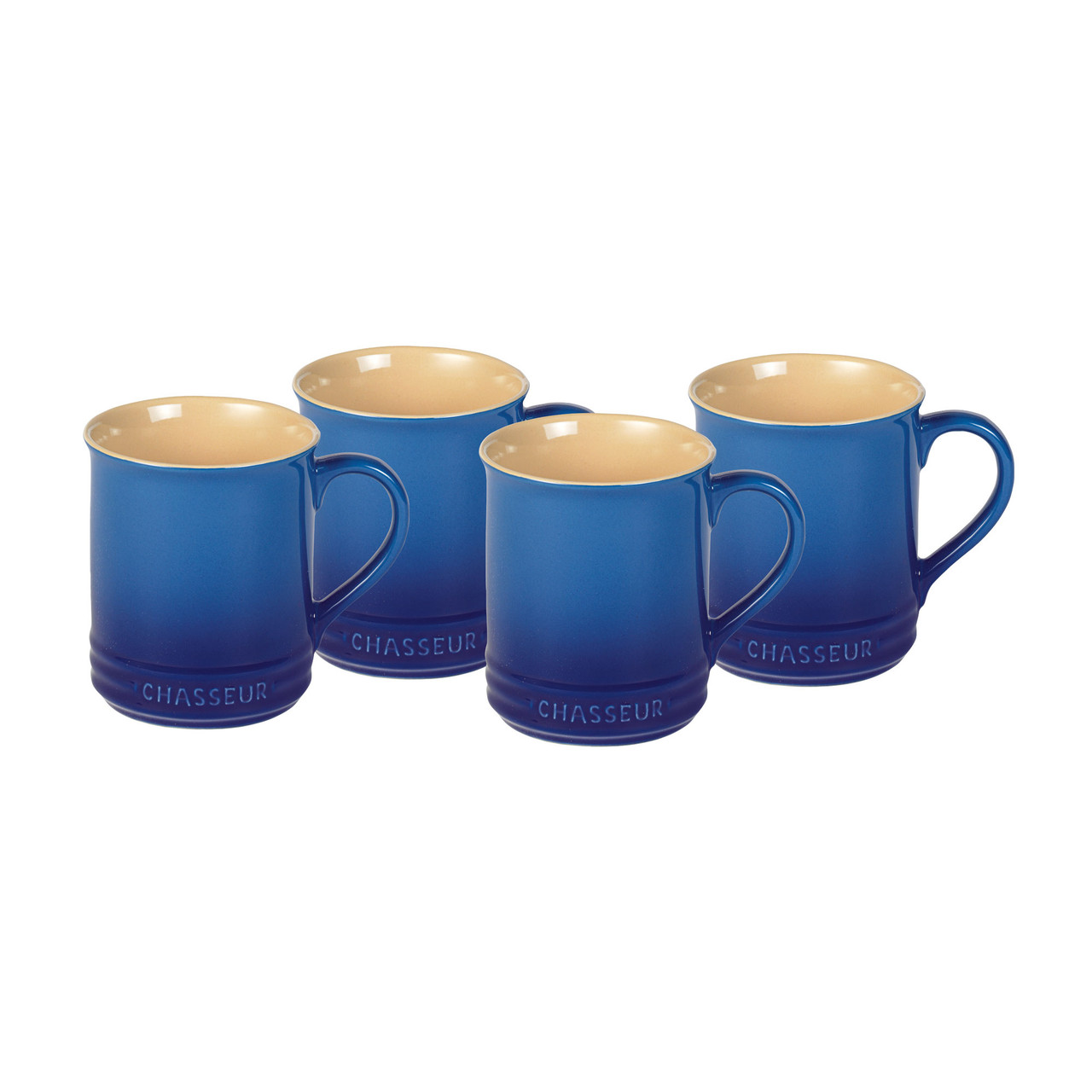 Mug Set of 4 Blue