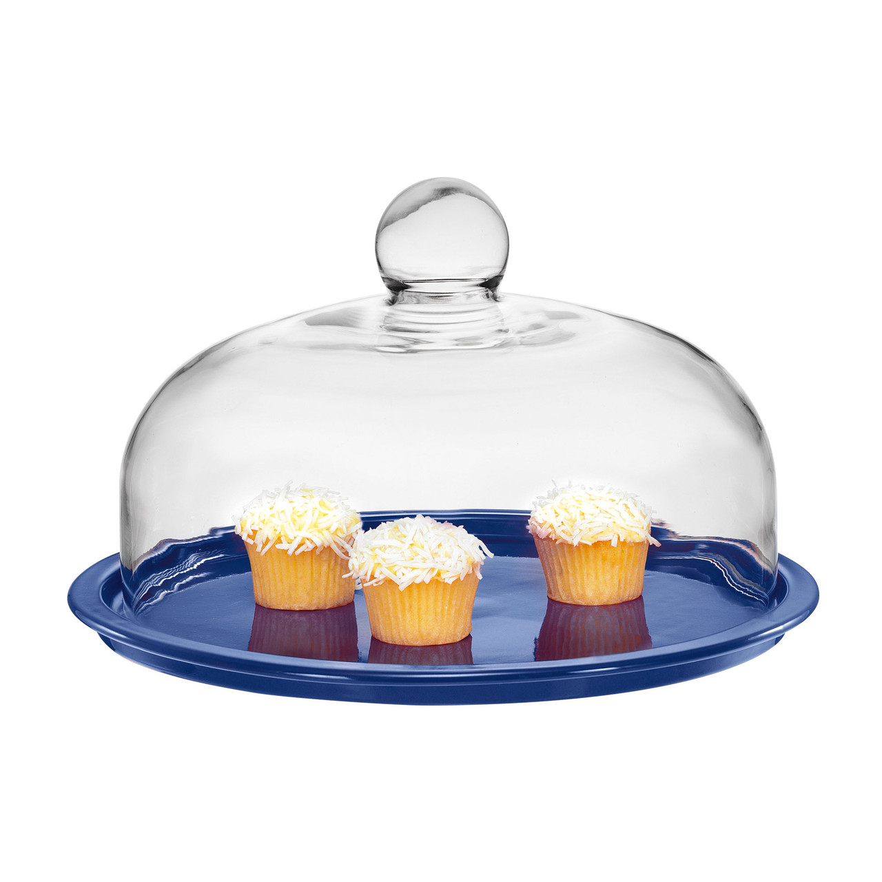 Glass Cake Dome Round Clear Cloche Dome Cake Display Cover Glass Cake Pan  Cover Gift | Fruugo AE