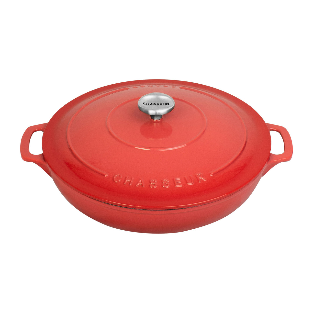 Low Round Casserole 30cm/2.5L Coral