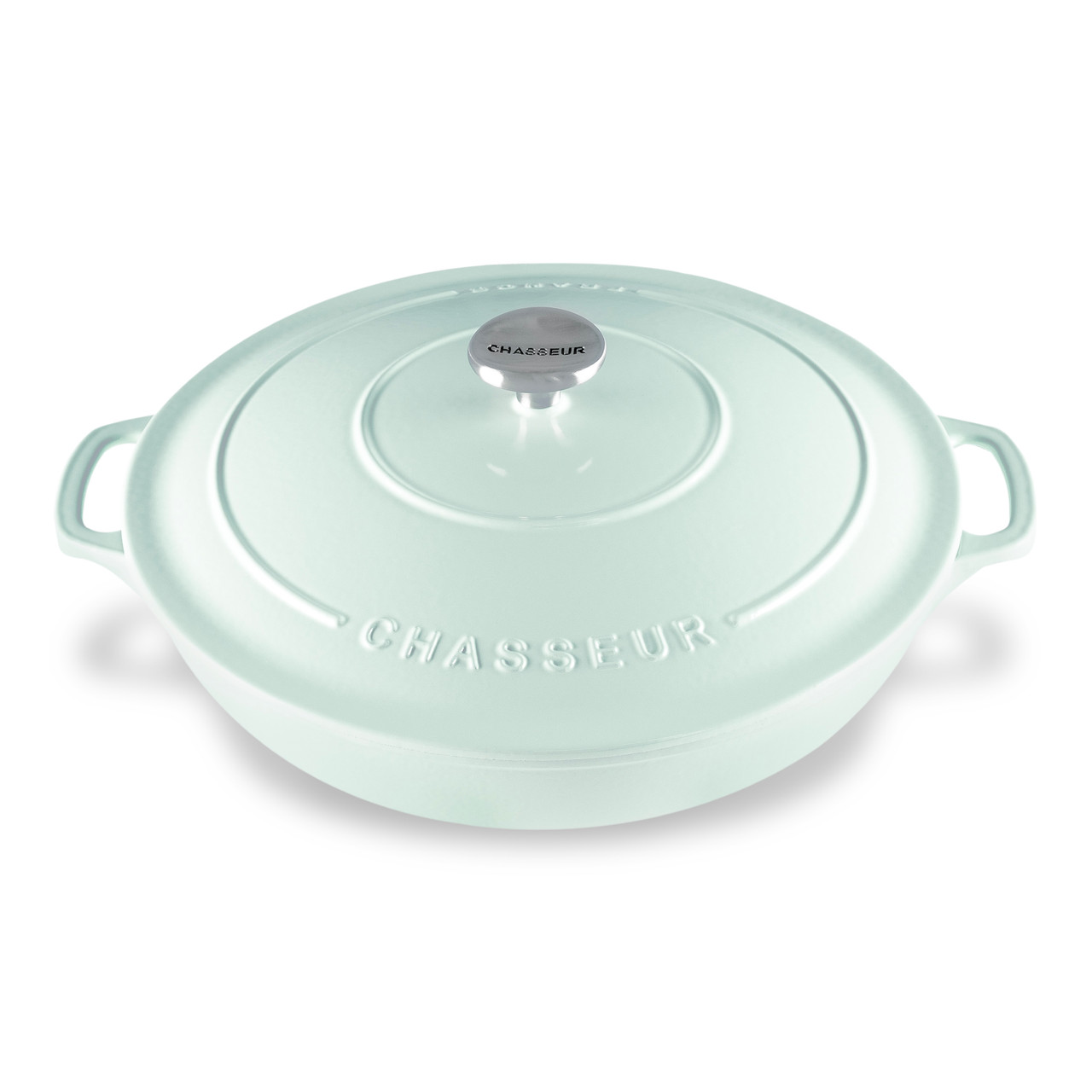Chasseur Low Round Casserole 30cm/2.5L Federation Red