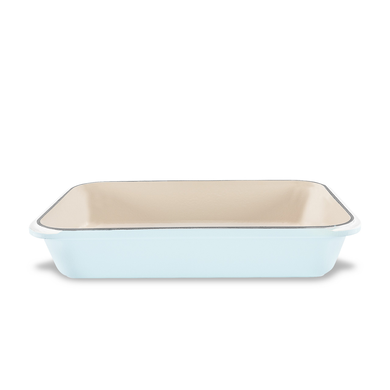 Rectangular Roasting Pan 40 x 26cm Duck Egg Blue