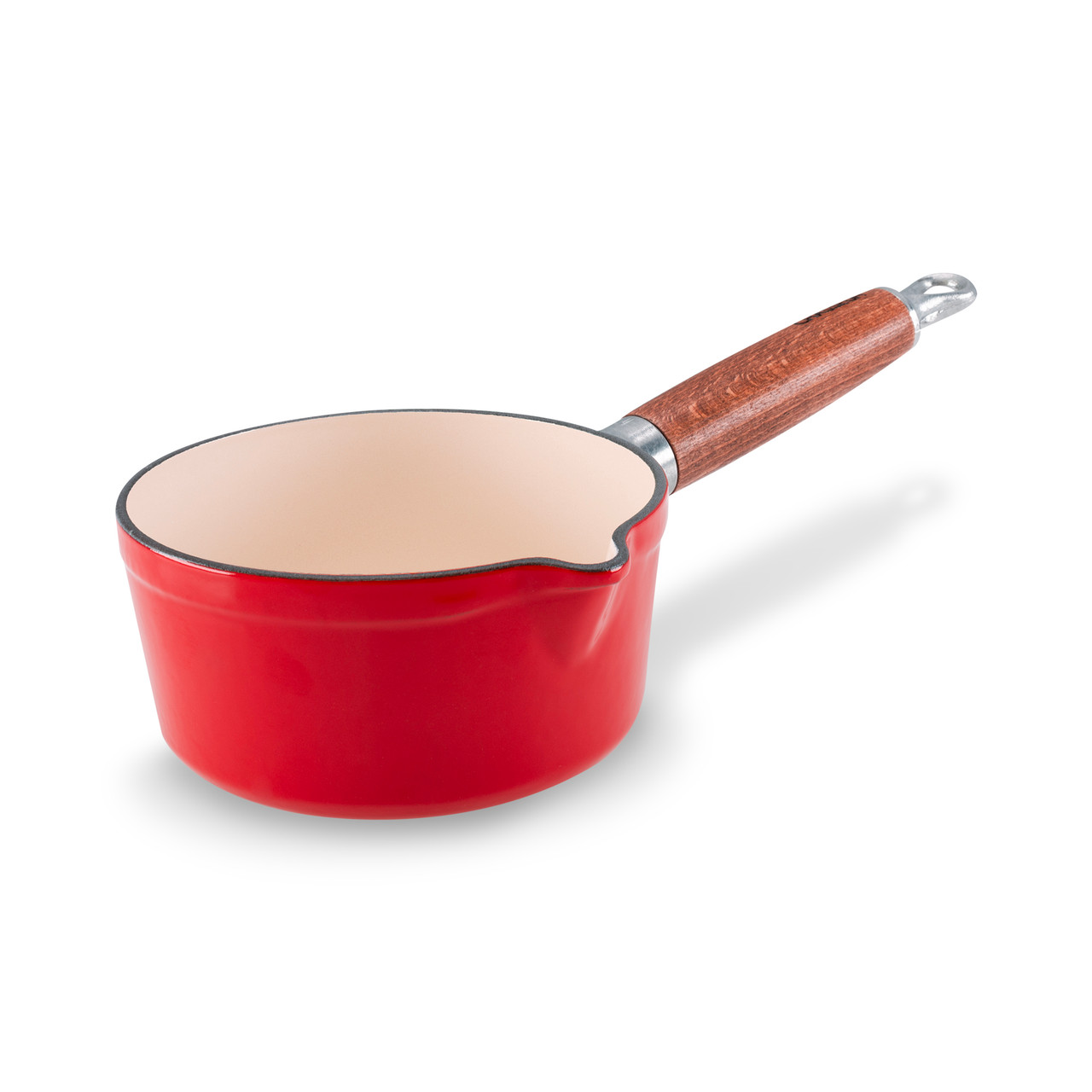 Milk Pan 14cm Federation Red Chasseur Australia