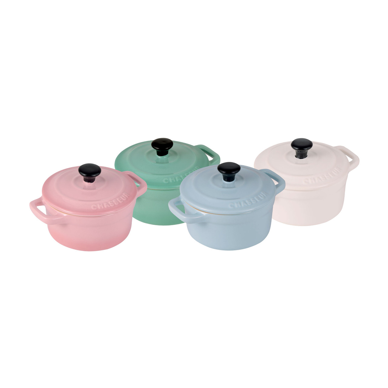 Macaron Collection 4 Piece Mini Cocotte Set Chasseur Australia