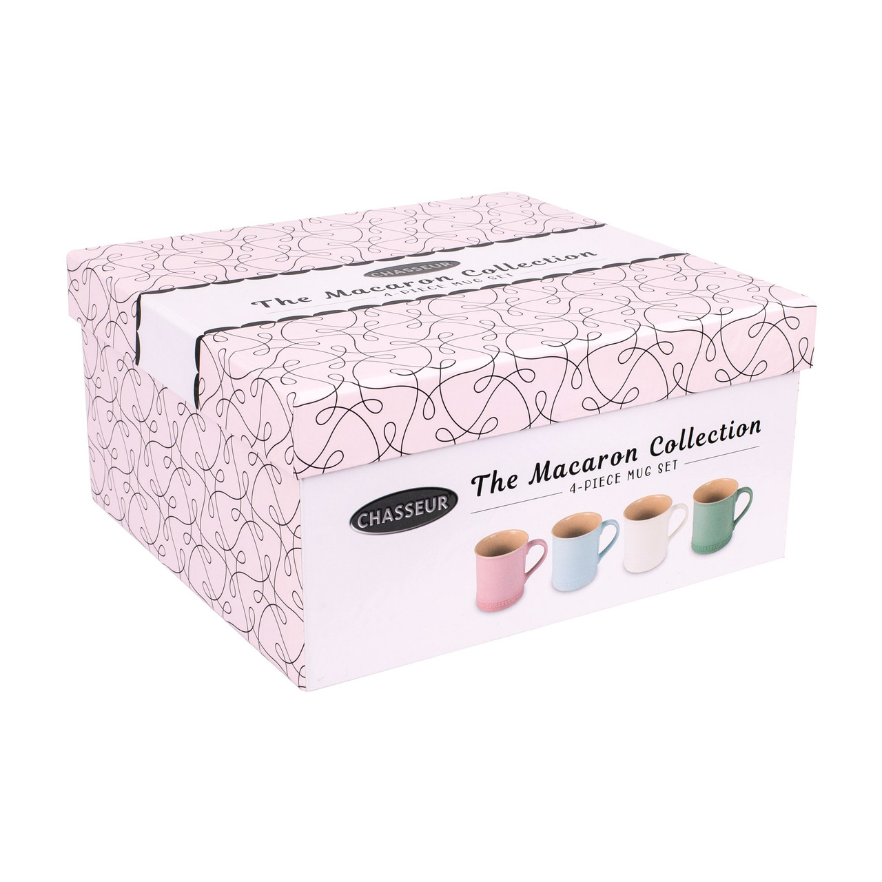 Macaron Collection 4 Piece Mug Set