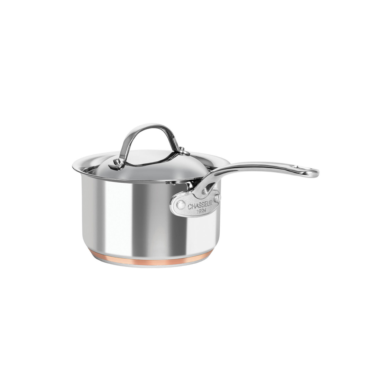 Le Cuivre 16 x 10cm 1.9L Saucepan with Lid