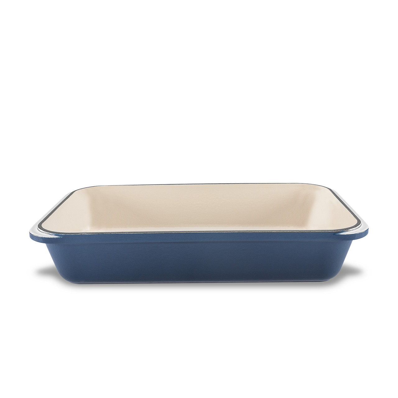 Rectangular Roasting Pan 40 x 26cm Liquorice Blue