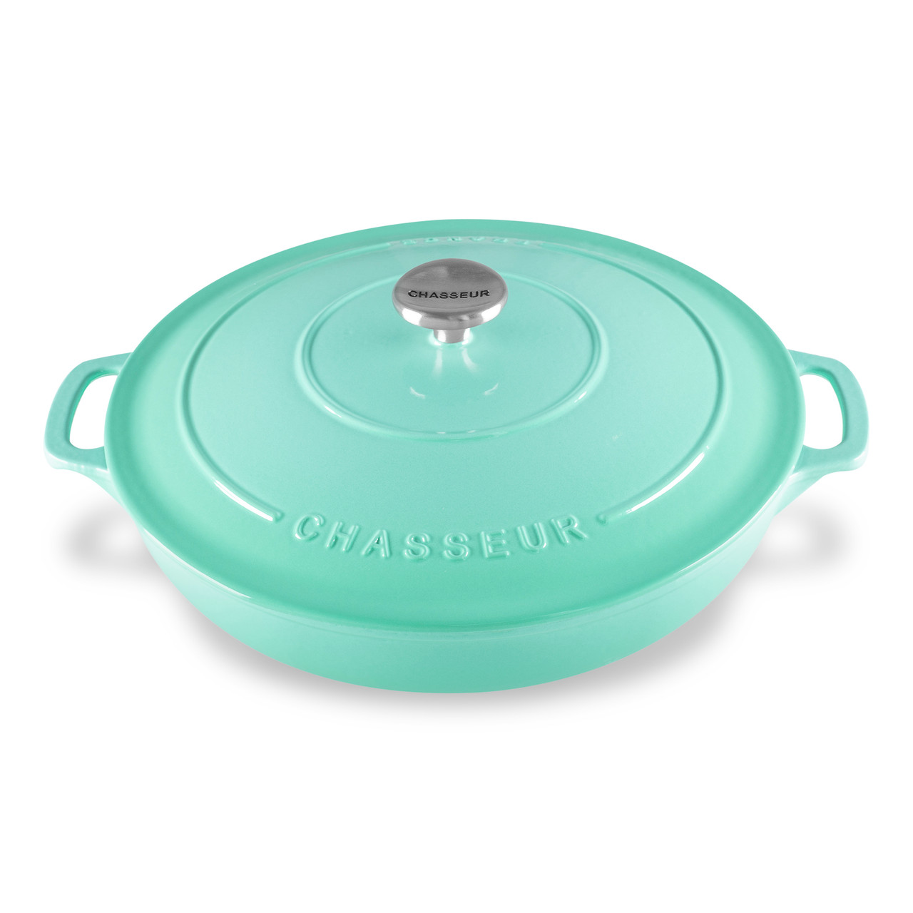 Low Round Casserole 30cm 2.5L Peppermint