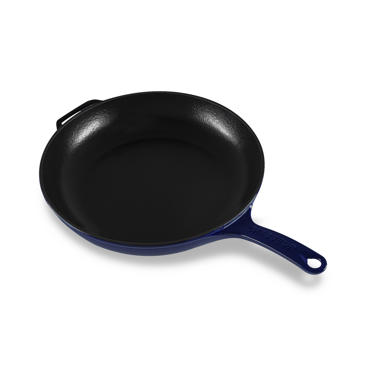 Fry Pan with Cast Handle 28cm French Blue