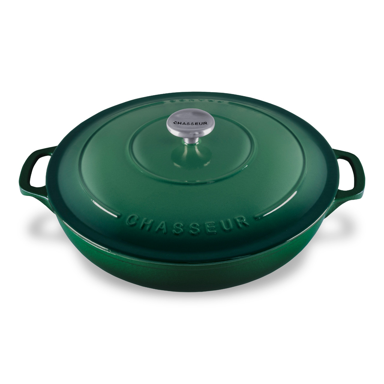 Low Round Casserole 30cm 2.5L Forest Chasseur Australia