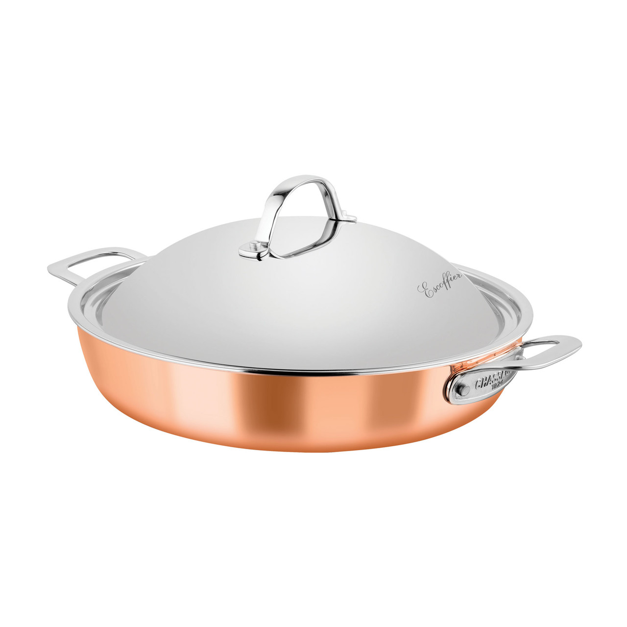 Escoffier Induction Chef Pan 32cm Copper