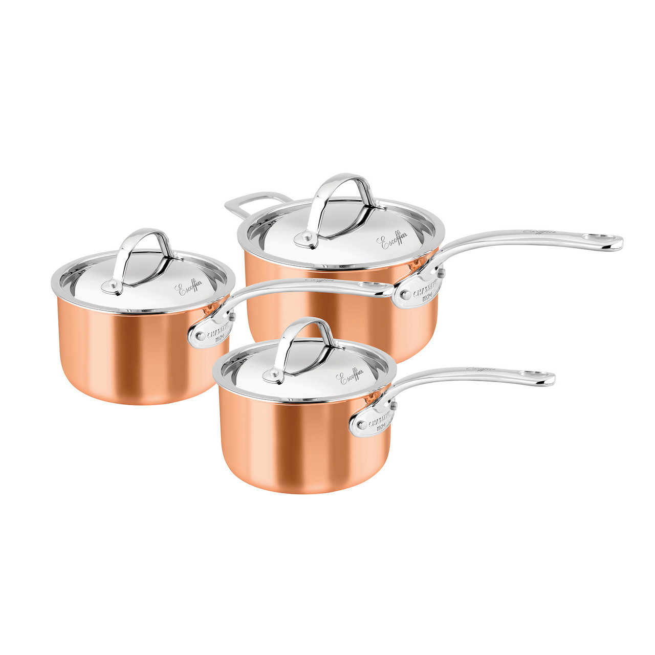 Chasseur Escoffier Induction 3 Piece Set