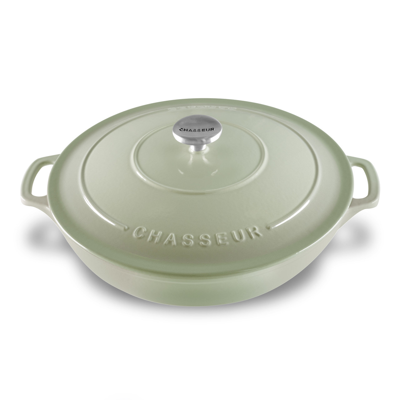 Low Round Casserole 30cm 2.5L Eucalyptus Chasseur Australia