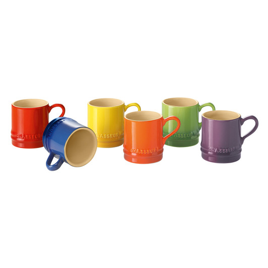 Petit Cup 100ml 6 Piece Set - Assorted Colours