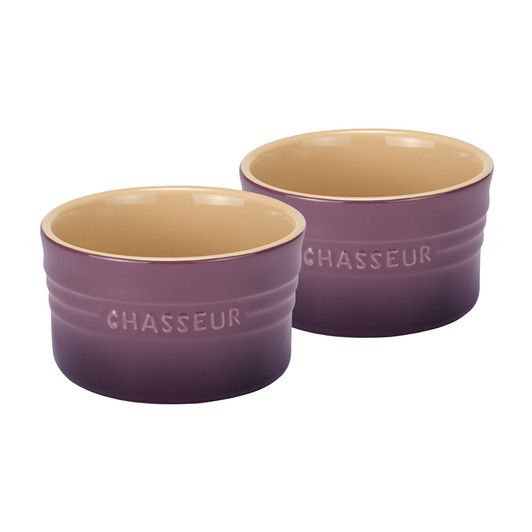 Ramekin 9.5cm diam. x 5.6cm/250ml 2 Piece Set  Plum