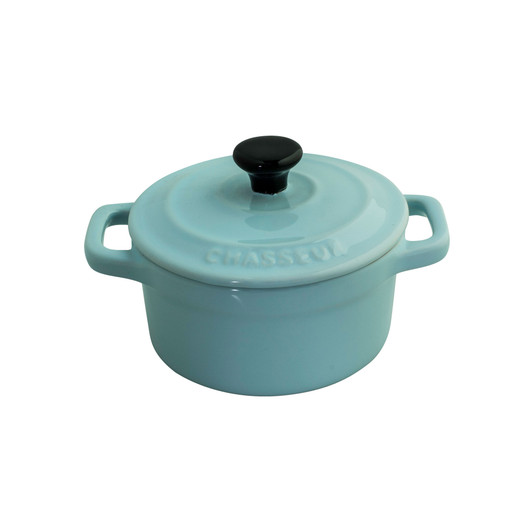  Chasseur Cast Iron Mini Dutch Oven, 0.3 Qt Black A1730210: Home  & Kitchen