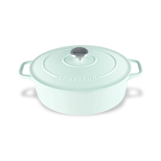 Round French Oven Duck Egg Blue Chasseur Australia