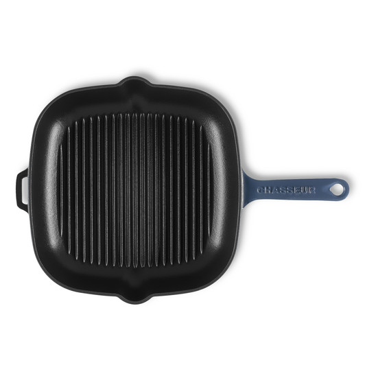 Square Grill 25cm Liquorice Blue