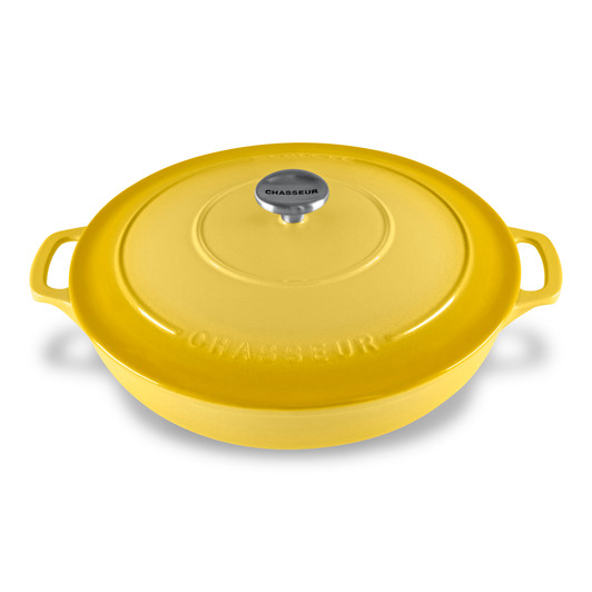 Low Round Casserole 30cm/2.5L Lemon Yellow