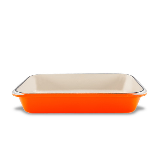 Rectangular Roasting Pan 40 x 26cm Quartz Chasseur Australia