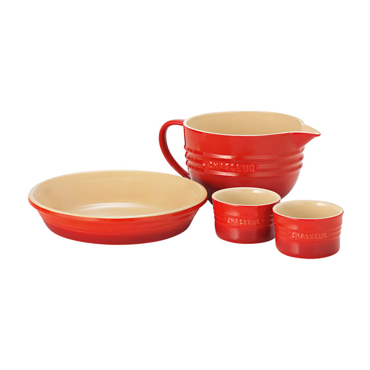 4 Piece Starter Set Red Red