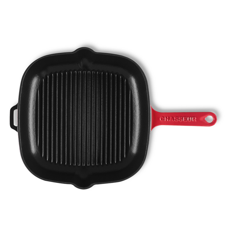 Square Grill 25cm Federation Red