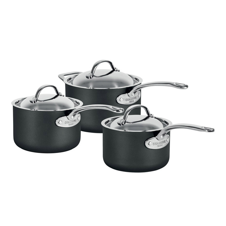 Cinq Etoiles 3 Piece Saucepan Set Chasseur Australia