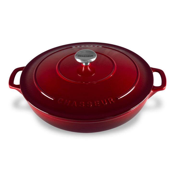 Low Round Casserole 30cm 2.5L Bordeaux Chasseur Australia