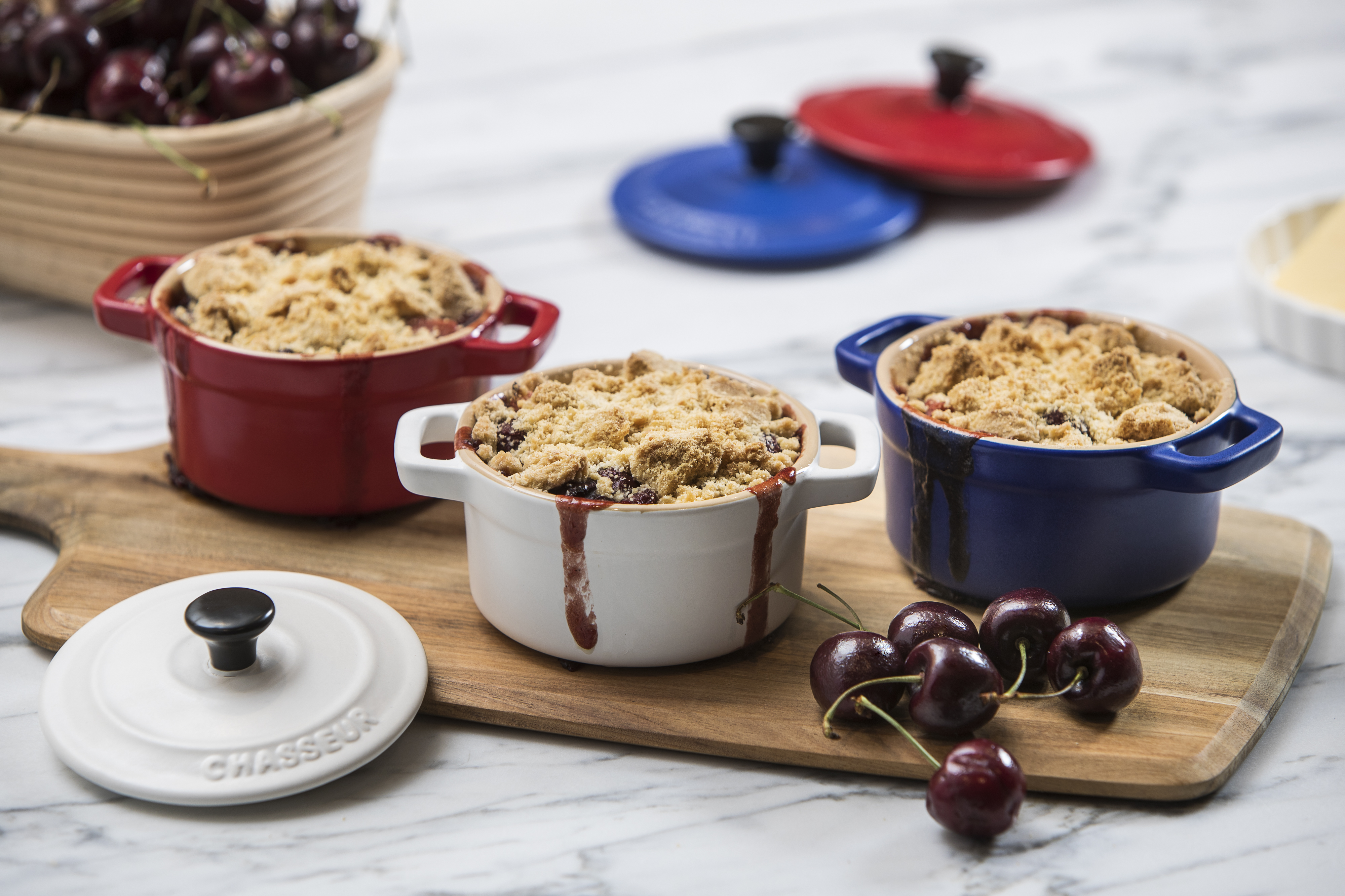Cherry and Apple Crumble - Chasseur Australia