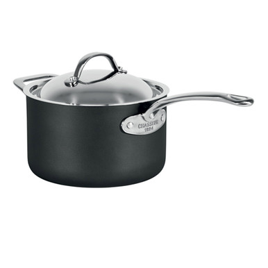 Cinq Etoiles 30cm Saute Pan with Lid and Helper Handle - Chasseur