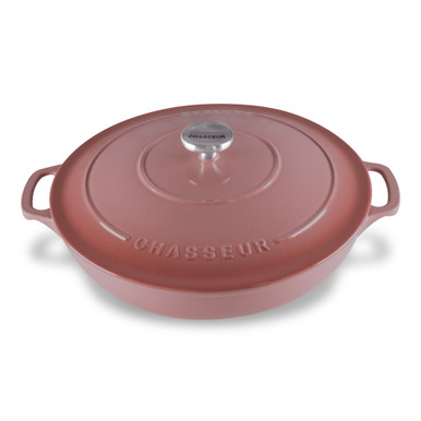 Chasseur Low Round Casserole 30cm/2.5L Federation Red