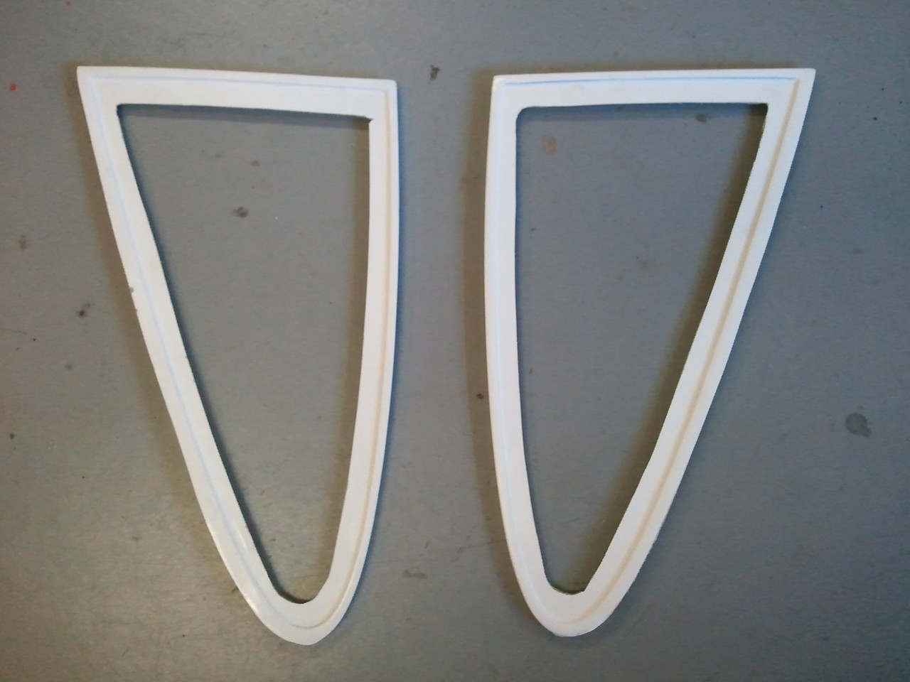 911 through 993 Quarter Window Flush Frame Part# 52