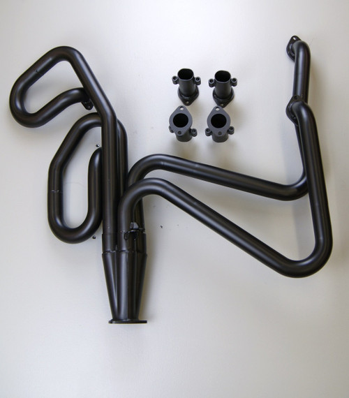 Porsche 914-4 headers with stub pipes and collector