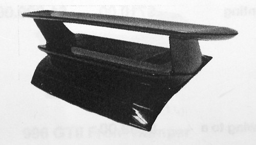 996 GT3 Aero Type Tail Base With Wing 