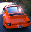 Porsche 911 RS/RSR rear bumper mounted on customer car