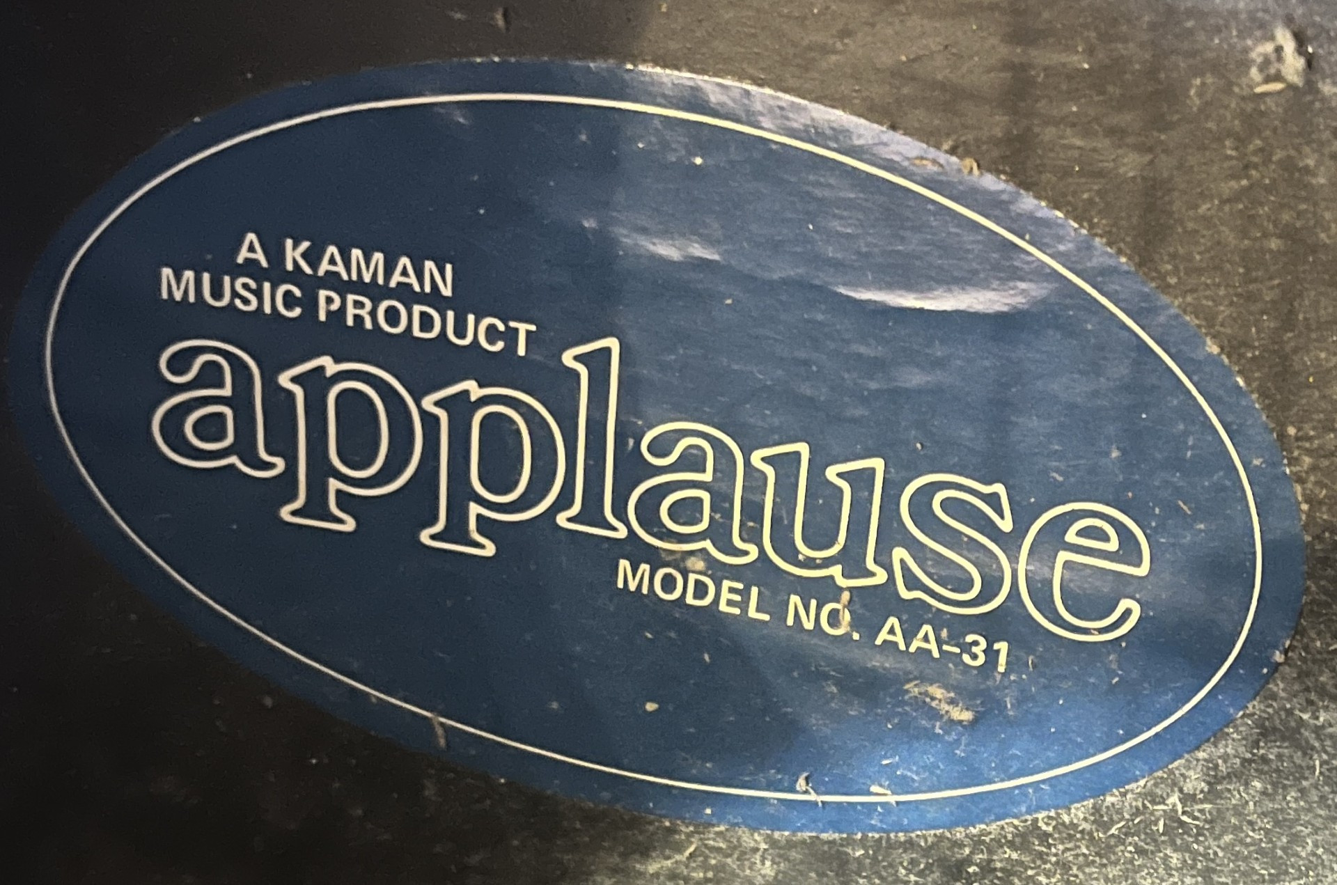 Used Applause Acoustic Natural Guitar AA-31 - Al's Music Shop