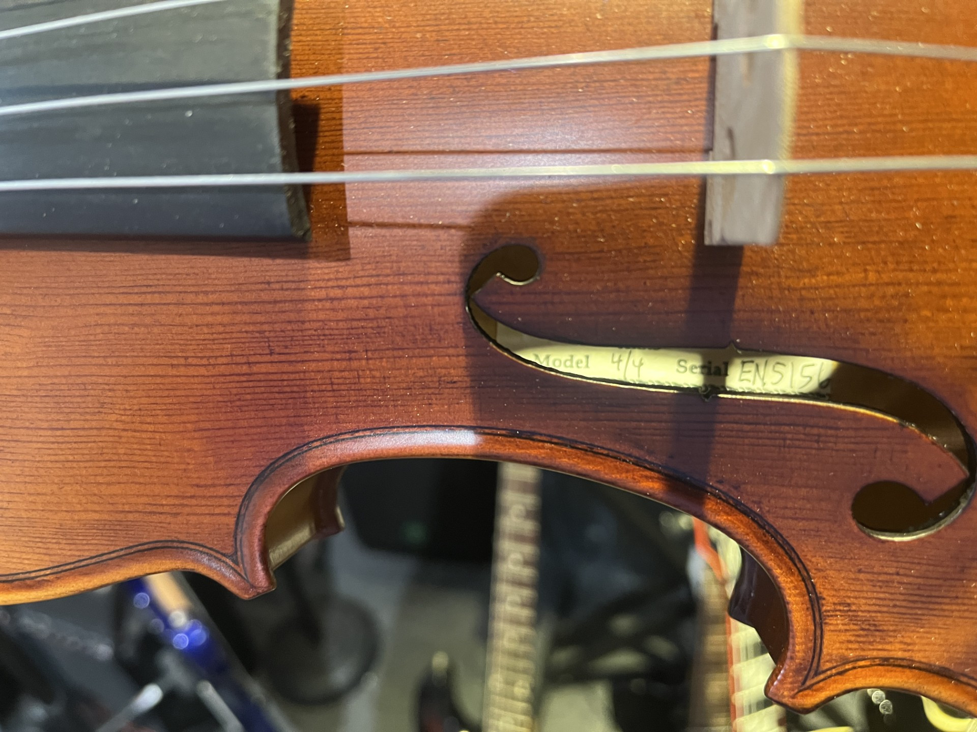 Erwin Otto 4/4 Violin - Al display picture 1