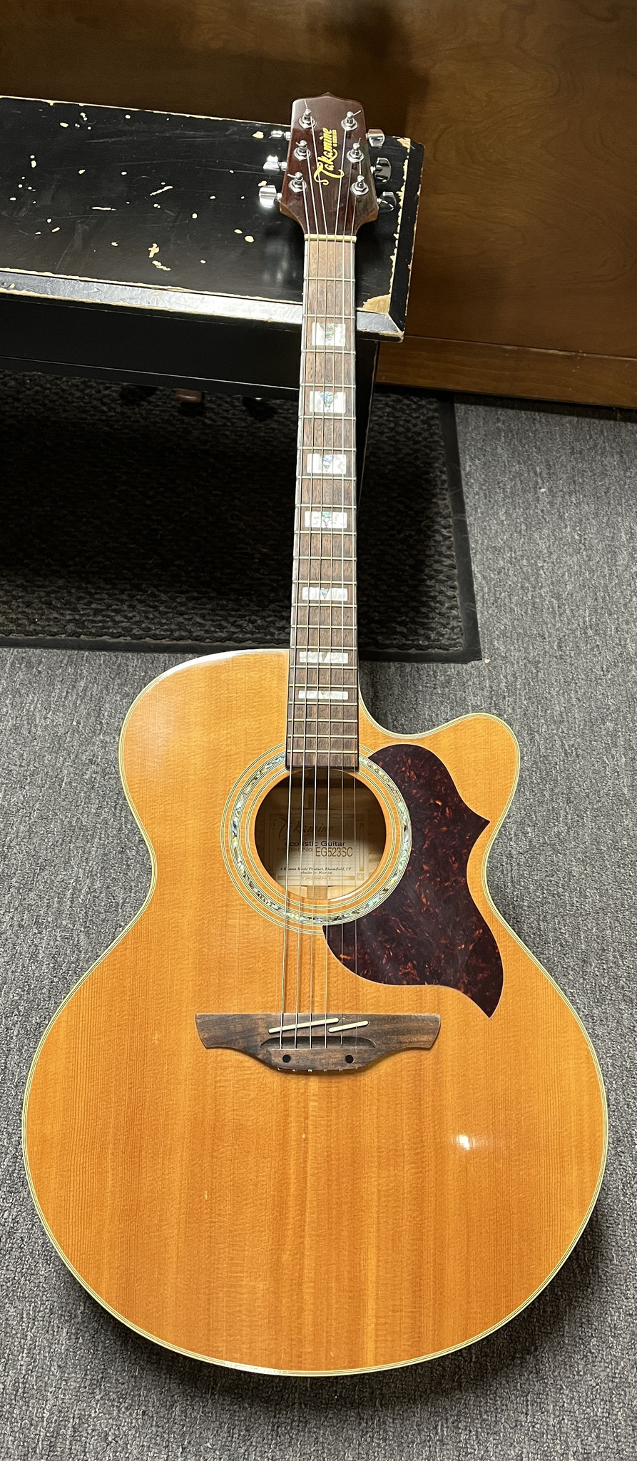 USED Takamine EG523SC Jumbo Acoustic-Electric Guitar - Al's Music Shop